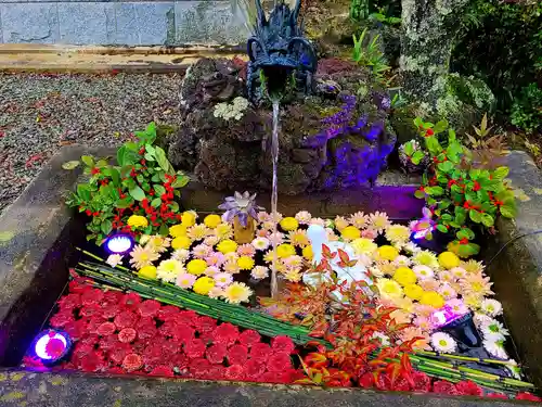 曹洞宗 永松山 龍泉寺の手水