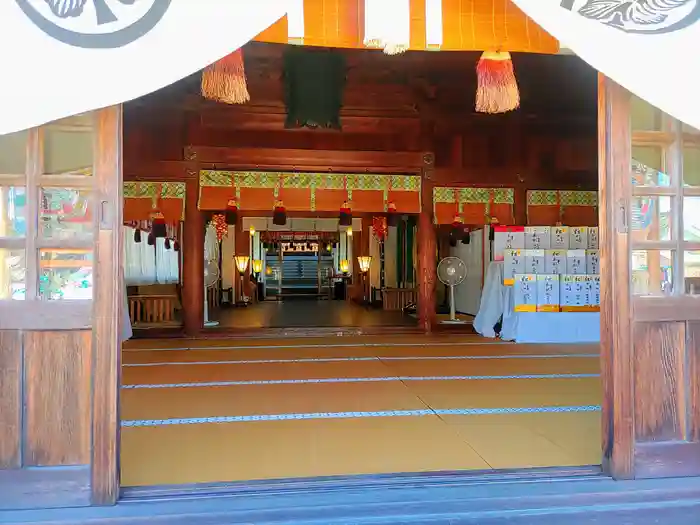 三河一色諏訪神社の本殿