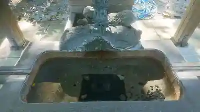 御裳神社の手水舎