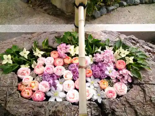 阿智神社の手水