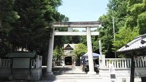 玉敷神社の鳥居