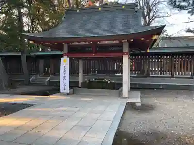 氣比神宮の手水舎