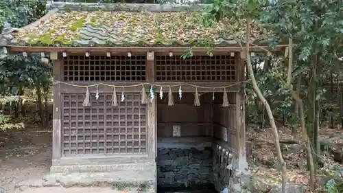 宇治上神社の手水舎