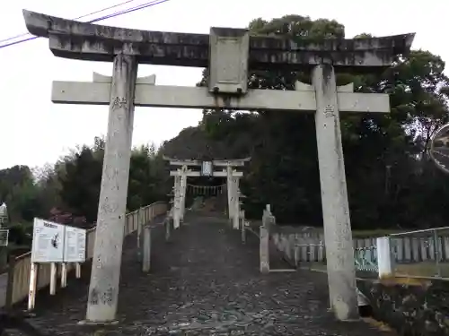 天石門別八倉比売神社の鳥居