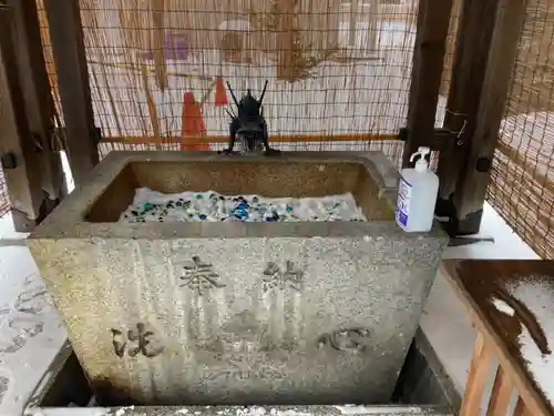 札幌諏訪神社の手水舎