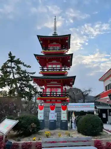 綱敷天満宮の塔