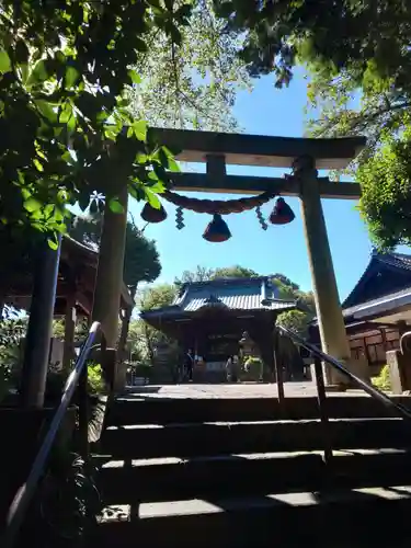 狭山八幡神社の鳥居