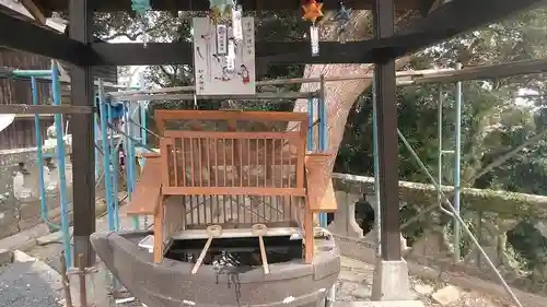 妙見神社の手水