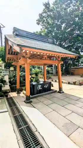 清涼寺の手水舎