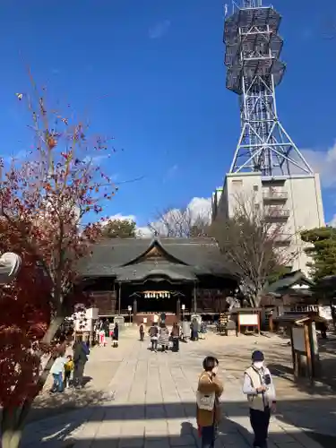 四柱神社の本殿