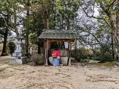 鵜川天満宮の手水舎