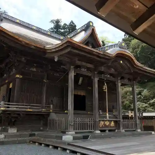 高良大社の本殿・本堂