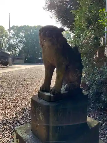 姉埼神社の狛犬