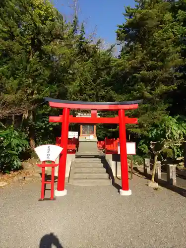 伊古奈比咩命神社の鳥居