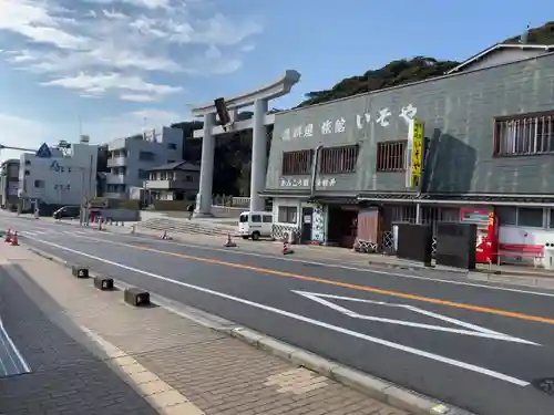 大洗磯前神社の周辺