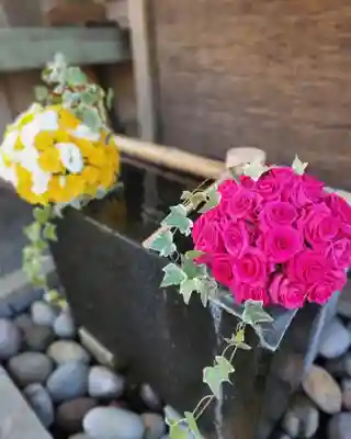 上尾御嶽神社の手水舎