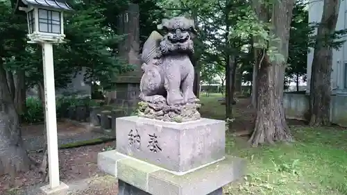 新琴似神社の狛犬