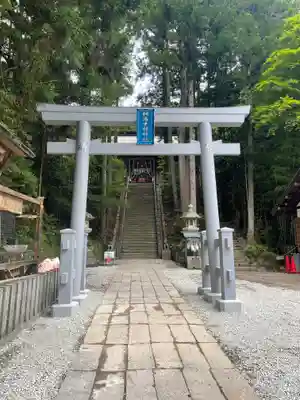 相馬中村神社の鳥居