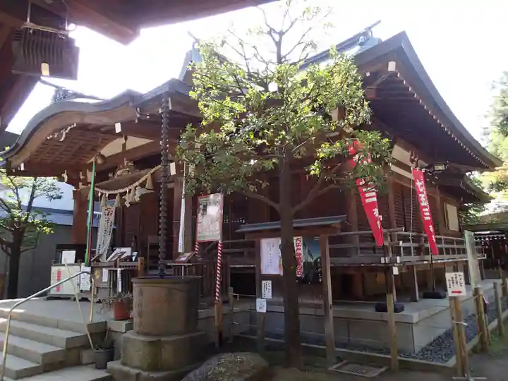 鳩森八幡神社の本殿・本堂