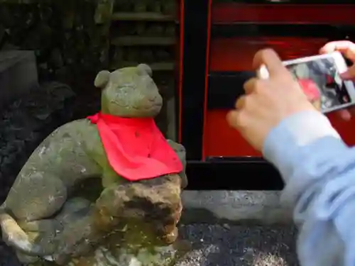 三峯神社の狛犬