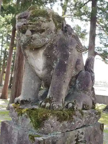 示野神明宮の狛犬