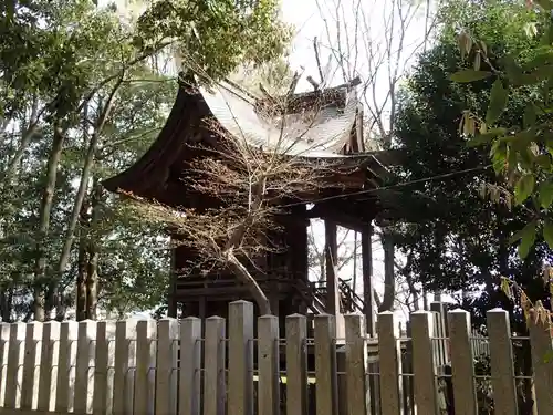 白堤神社の本殿