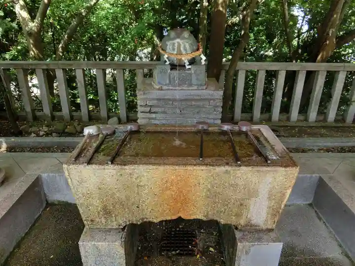 淡嶋神社の手水舎