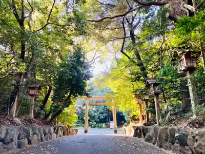 氷上姉子神社(熱田神宮摂社)の鳥居