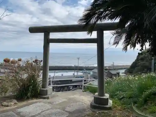 川津神社の鳥居