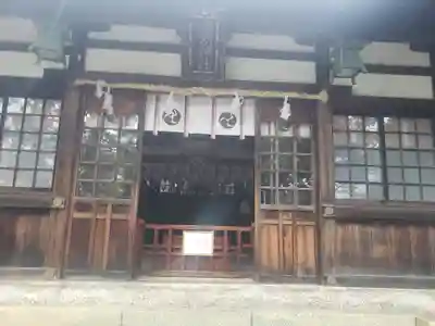 胡宮神社（敏満寺史跡）の本殿・本堂