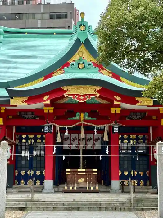 御霊神社の本殿