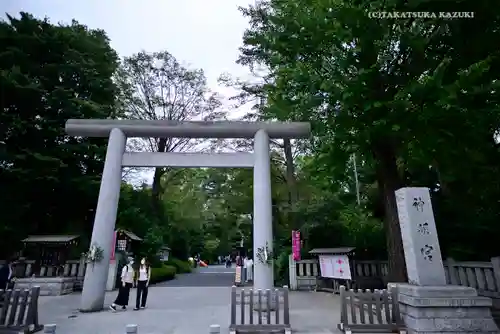 阿佐ヶ谷神明宮の鳥居