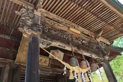 田村神社の本殿・本堂
