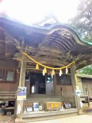 溝口竃門神社の本殿・本堂