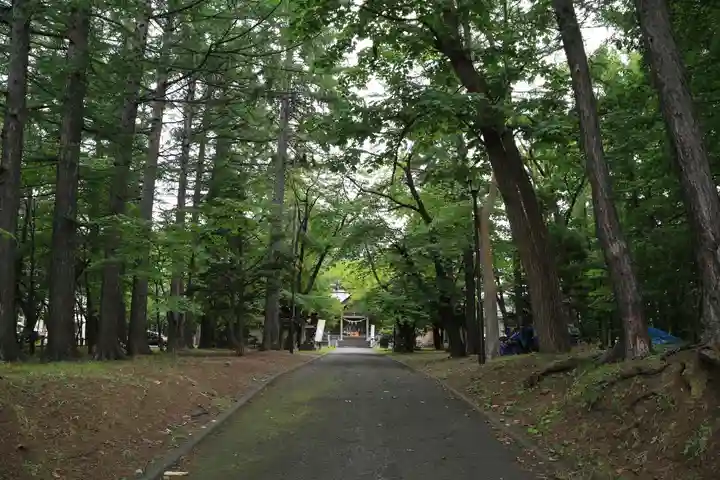 大谷地神社の景色