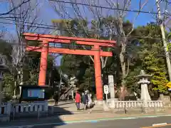 世田谷八幡宮の鳥居