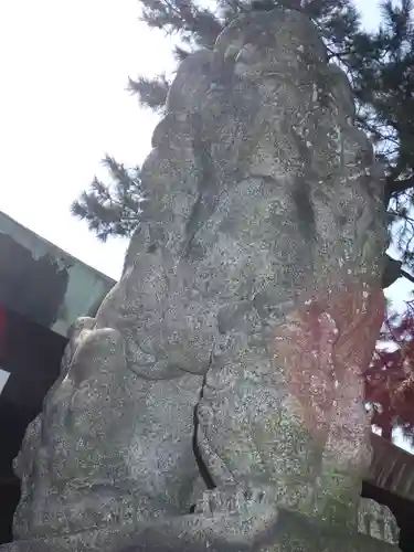 安江八幡宮（金沢水天宮）の狛犬