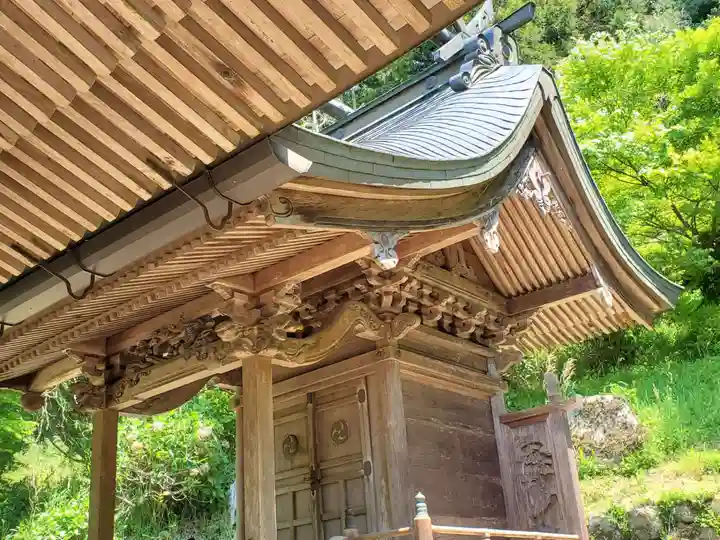 粟鹿神社の本殿・本堂