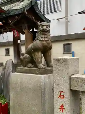 吉原神社の狛犬
