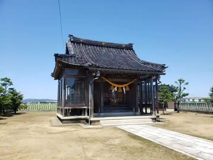 佐野神社の本殿・本堂