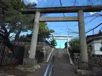 福生神明社の鳥居
