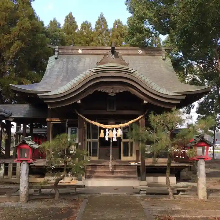 大原阿蘇神社の本殿・本堂