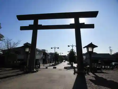 鹿島神宮の鳥居