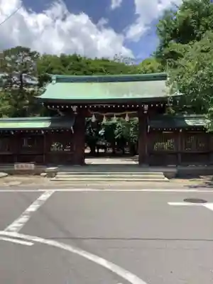 真清田神社の山門・神門