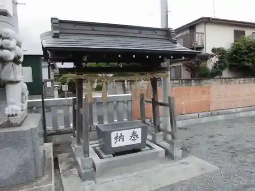 渋谷神社の手水舎