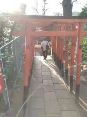 花園稲荷神社の鳥居