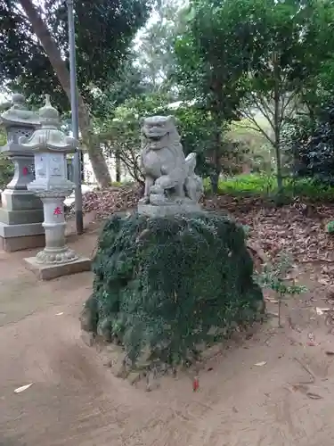 雷神社の狛犬