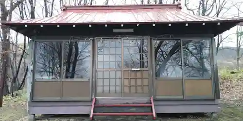 神居古潭神社の本殿