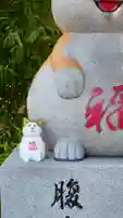 鹿角八坂神社の狛犬