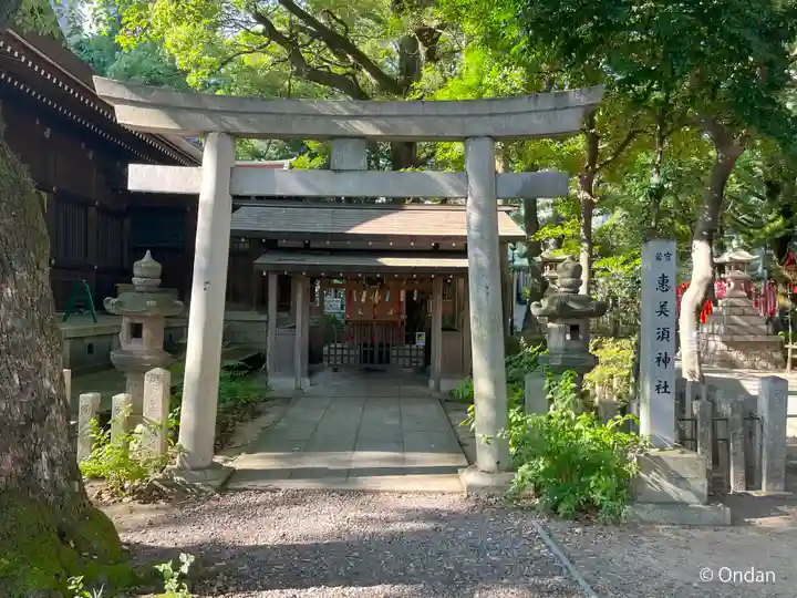 若宮八幡社の末社・摂社